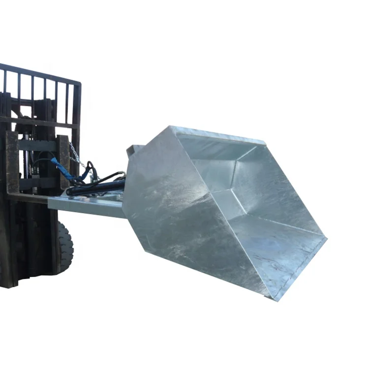 
Hydraulic Dirt Bucket Forklift Truck Attachment 