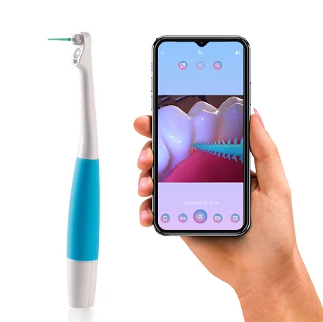 2024New Product Wireless WiFi Intra Oral Dental Micro Camera USB Charging Tongue Scraper