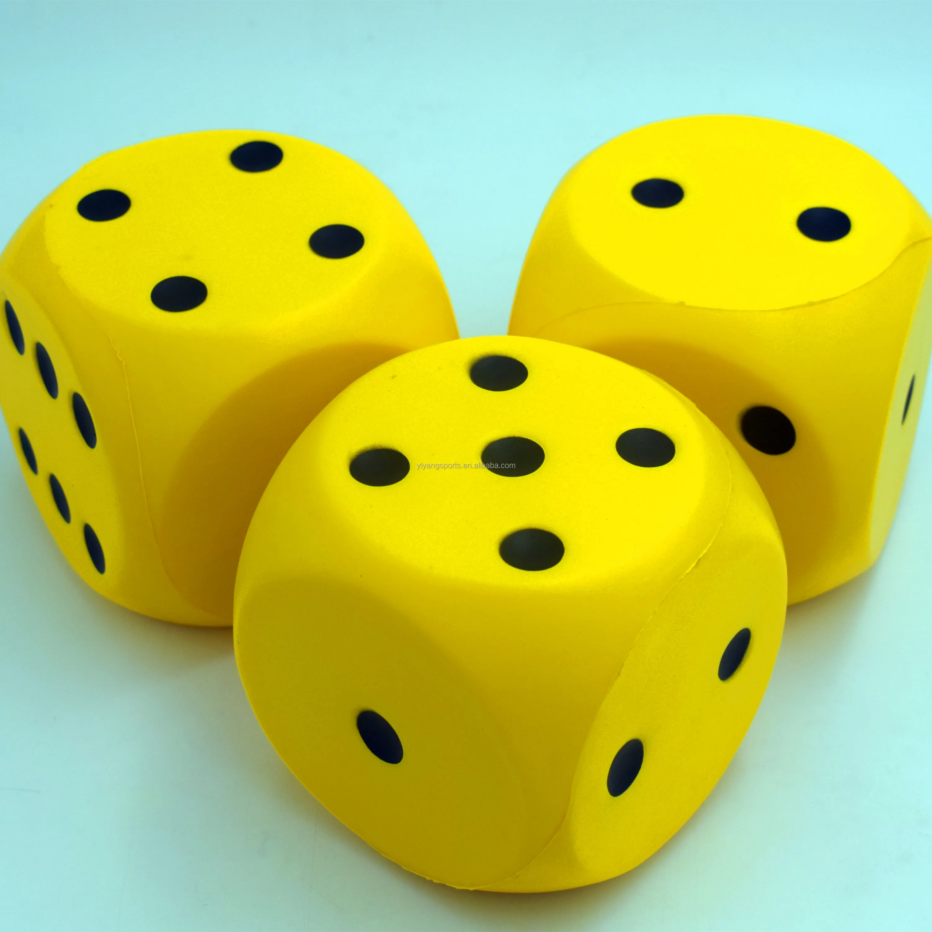 Factory Custom Large Foam Dice Dices Printed Six Sides 15Cm Dice Yoga Cube Family Sensory Game Exercise Accessories Sport Toys