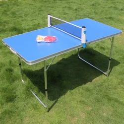 YILU Custom Outdoor Ping Pong Table Portable Folding Mini Table Tennis Table Ping Pong Set