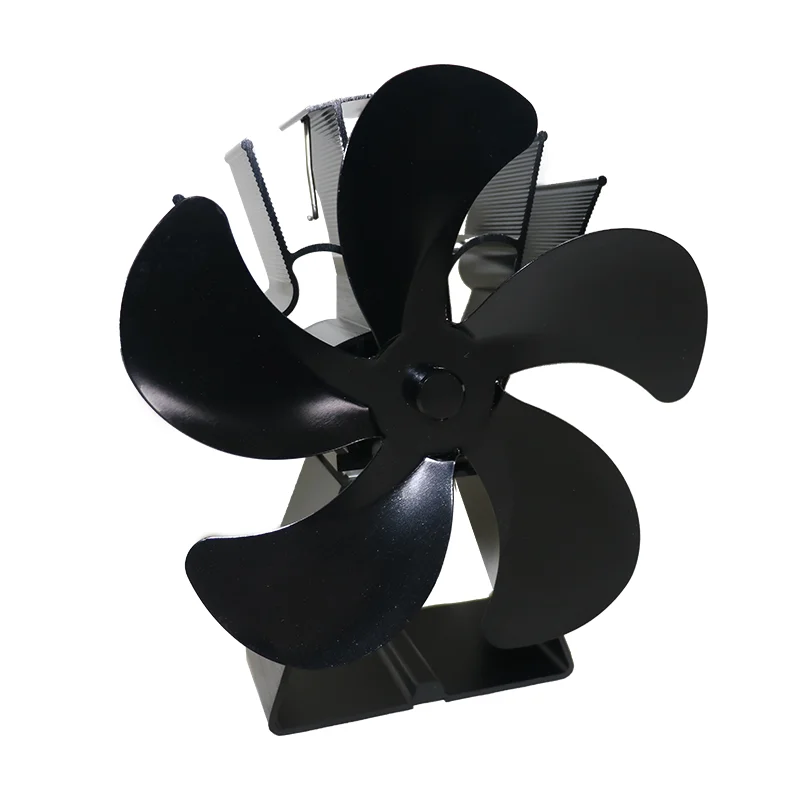 2021 New Wood Stove Fan  Fireplace Fan for Wood Burning Stove, Heat Powered fan Wood Stove Accessories Quiet Operation Warm Air