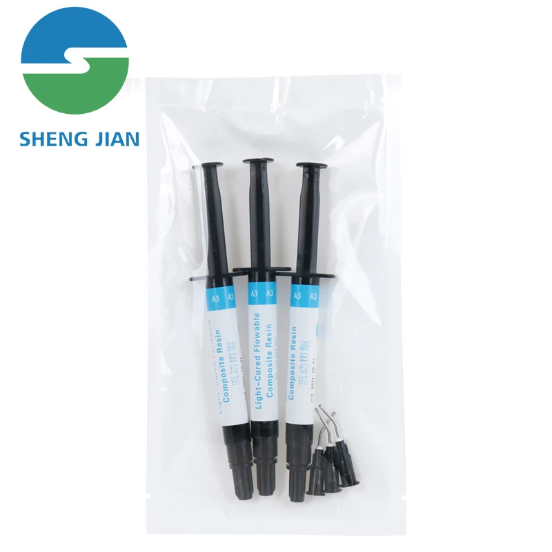Factory Outlet Dental Flowable  Resin Light Cure Filling Material Composite Resin For Teeth Renovating