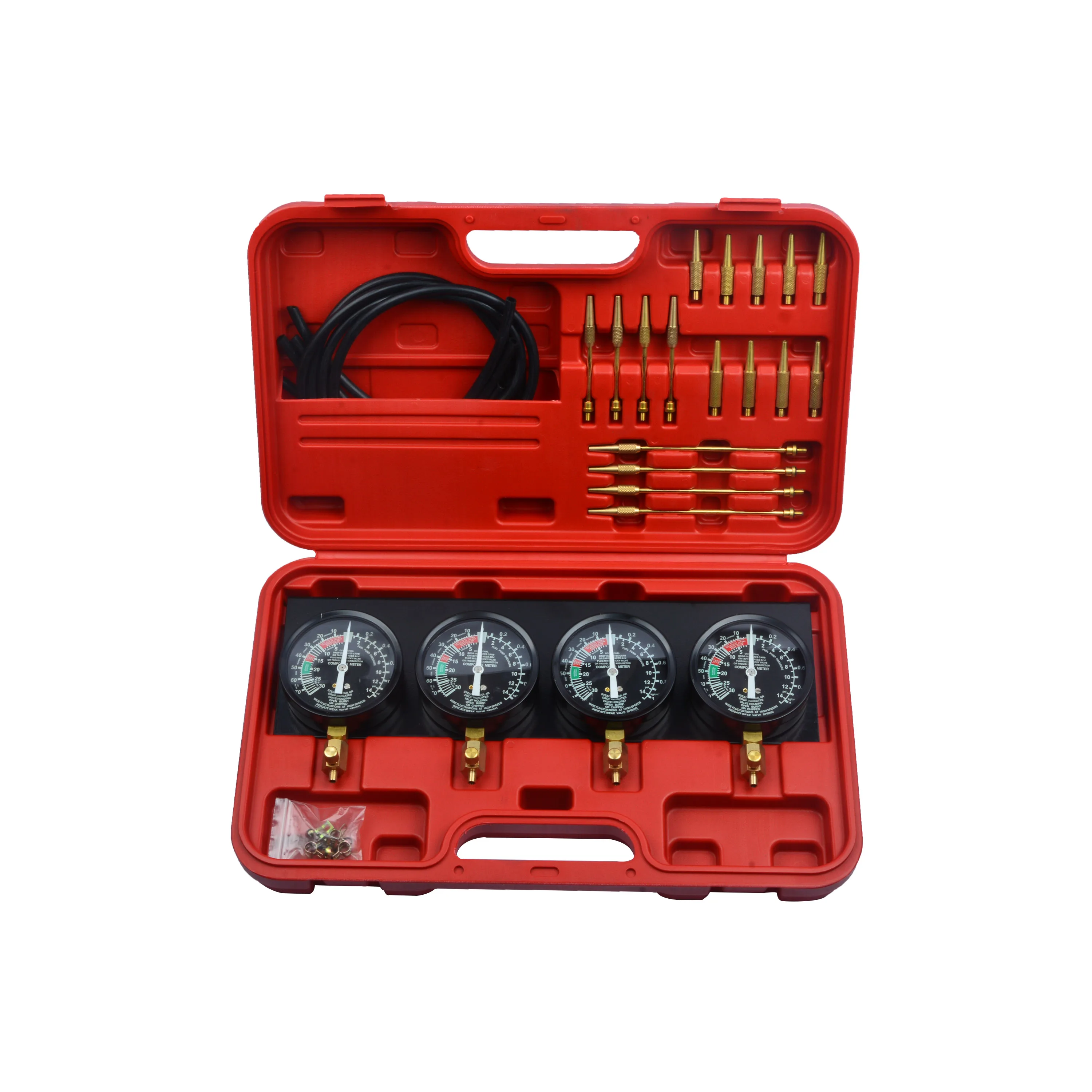 4 Fuel Vacuum Carburetor Synchronizer Carb Sync Tool Tuner Balancer