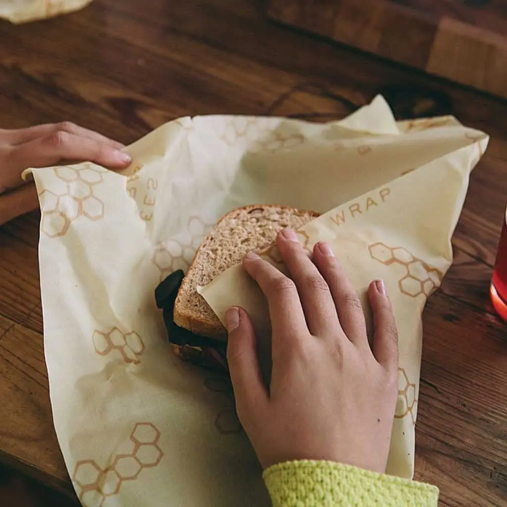 All Natural EcoFood Storage Washable Reusable Food Beeswax Wrappings