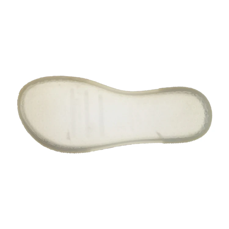 2020 new products fashion casual ultralight high elasticity transparent PU plus rubber outsole for sandal