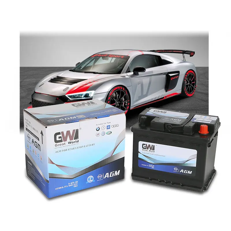 Новейшие технологии smf автомобильные аккумуляторы AGM-60 60Ah AGM 12v аккумуляторная батарея другие
