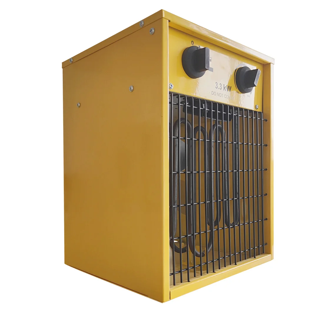 Bestselling Europe 5000W industrial portable electric radiant patio stainless steel fan heater for Chicken farm