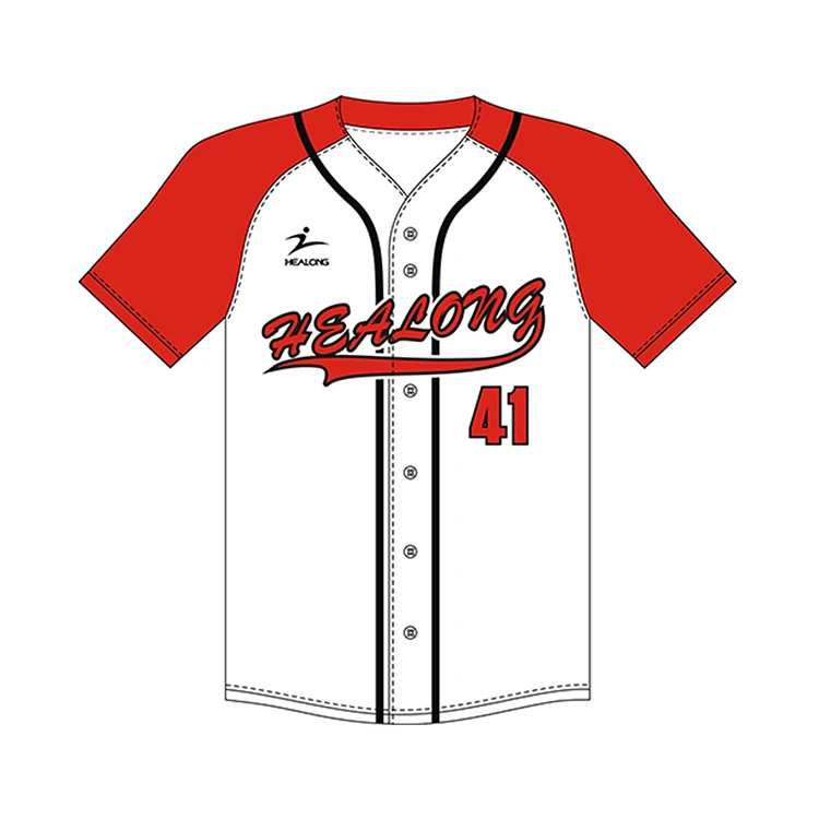 Мужская футболка из полиэстера с сублимационной печатью, японские бейсбольные Джерси