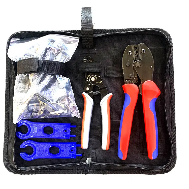 Wholesale Wire Stripper Multifunctional Cable Stripping Pliers Cutting Crimping Terminal Electrician Repair Tools Kit