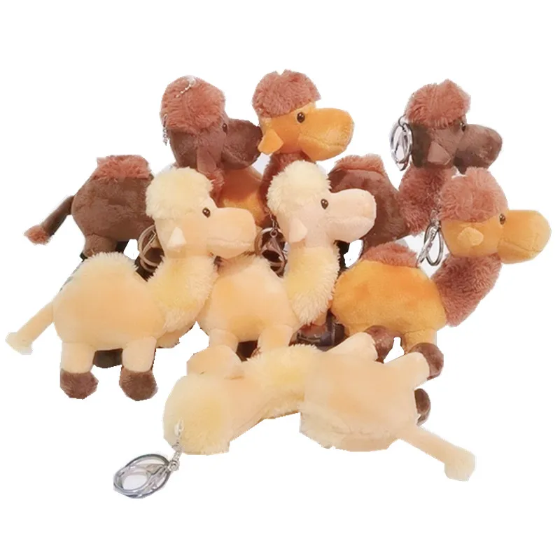 Cute Camel Buffy Keyring custom plush Camel keychain