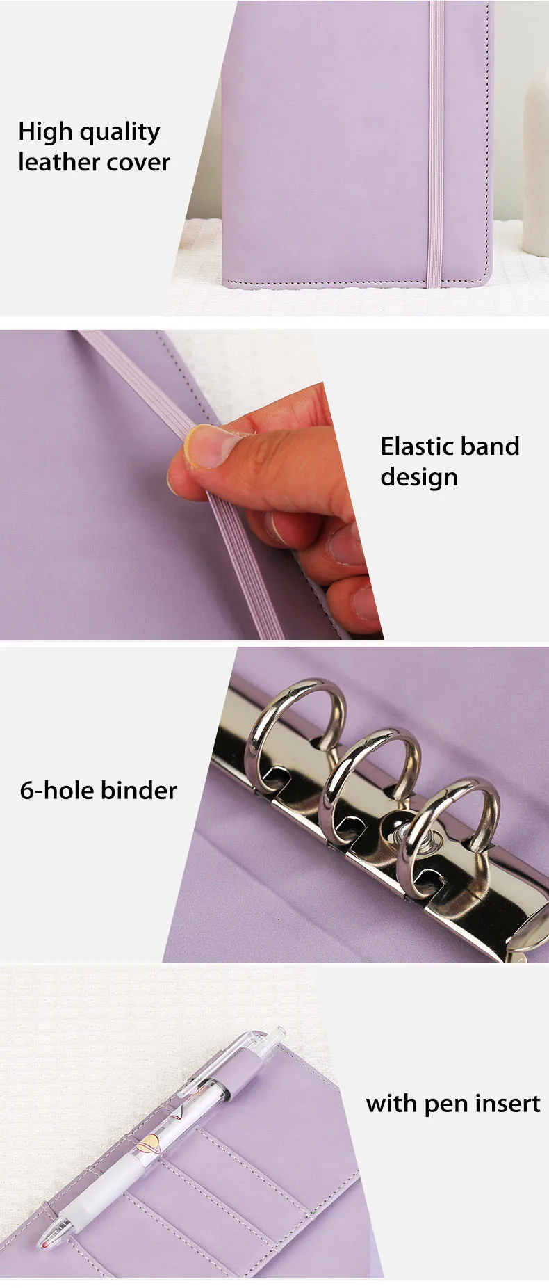 Custom A6 cash savings challenge budget planner binder book with zipless cash stuffing envelopes wallet system for budgeting