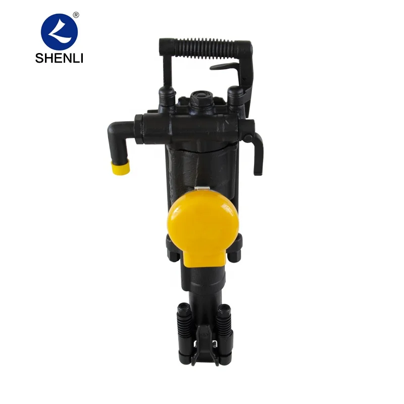 High efficiency  pneumatic bits machines  YT29A air leg rock drill  for railway road construction