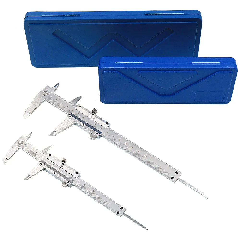 0-150mm Metal Jewelry Measuring Tools Alloy Metal Sliding Micrometers 0.02mm High Precision Integral Caplier Vernier Caliper