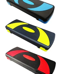 Hot Sale Various Adjustable Platform Exercise Custom Logo Aerobic Stepper Fitness Steps For Yoga