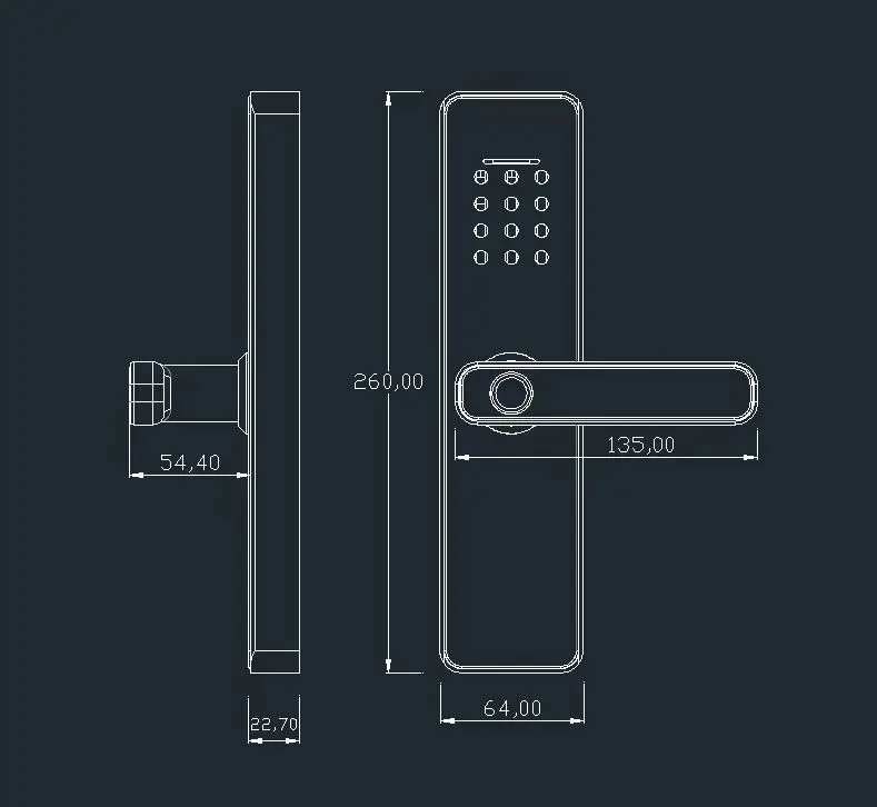 Smart Life Fingerprint Tuya Wifi Lock WiFi  TTlock BLE Password Card Key Intelligent Smart Digital Door Lock For Home Hotel