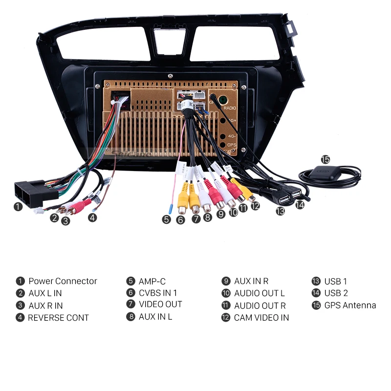 9 inch HD Touch Screen Android 13.0 Radio GPS Navigation for HYUNDAI I20 LHD  2014 2015 with USB Music WIFI Mirror Link