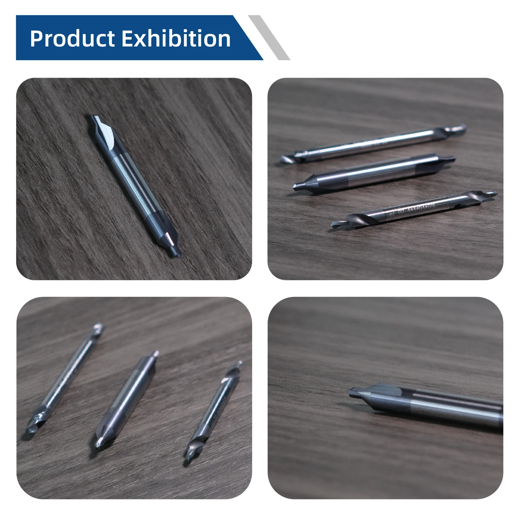 Manufacturer Countersink Tools Metalworking Hight Quality Tungsten Solid Carbide Composite Center Drill Bit Set Wholesale