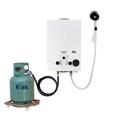 Vangood Calefont Custom Or Standard Tankless Portable Rv Gas Water Heater 6L