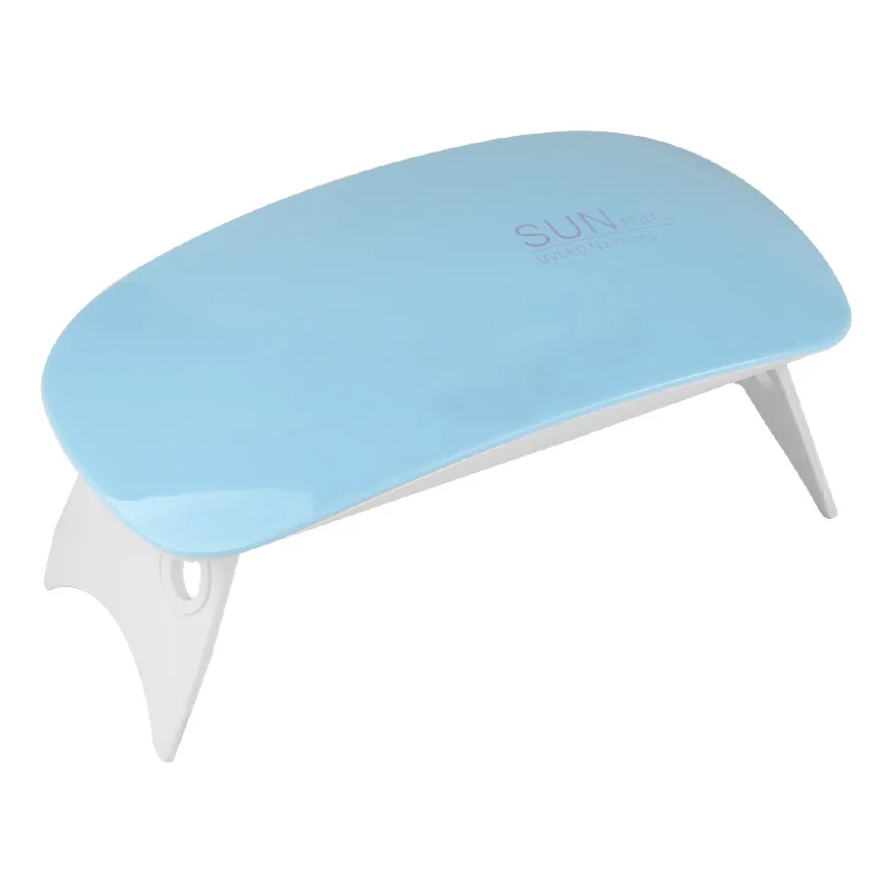BLUEQUE sun mini 6w UV LED Lamp Nail Dryer Portable USB Cable sun mini  UV nail lamp for gel polish