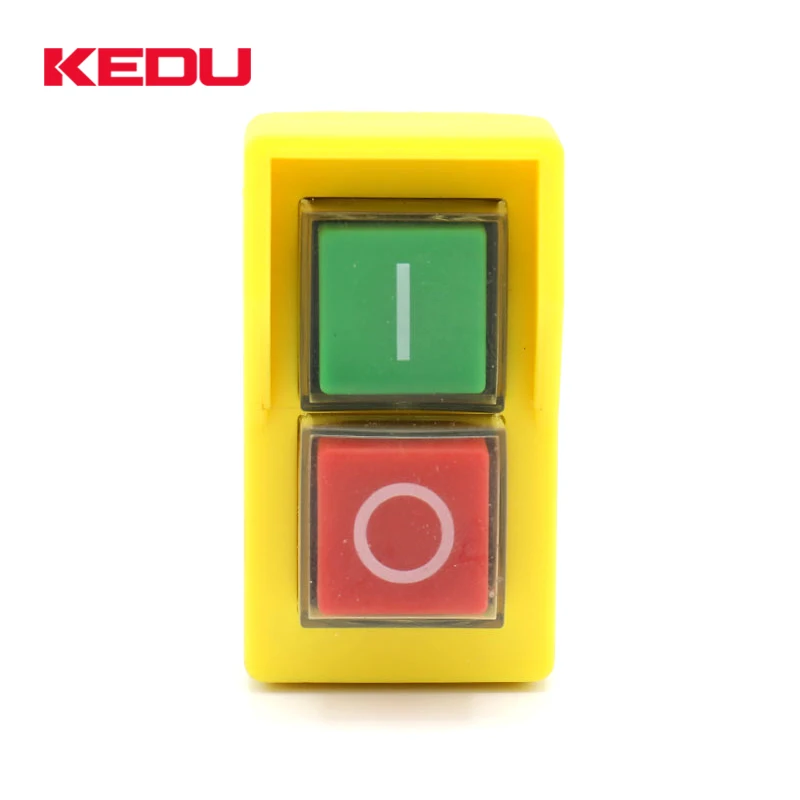 KEDU KJD17-16 18A 5 Pin Electrical Push Button Switches With UL TUV CE