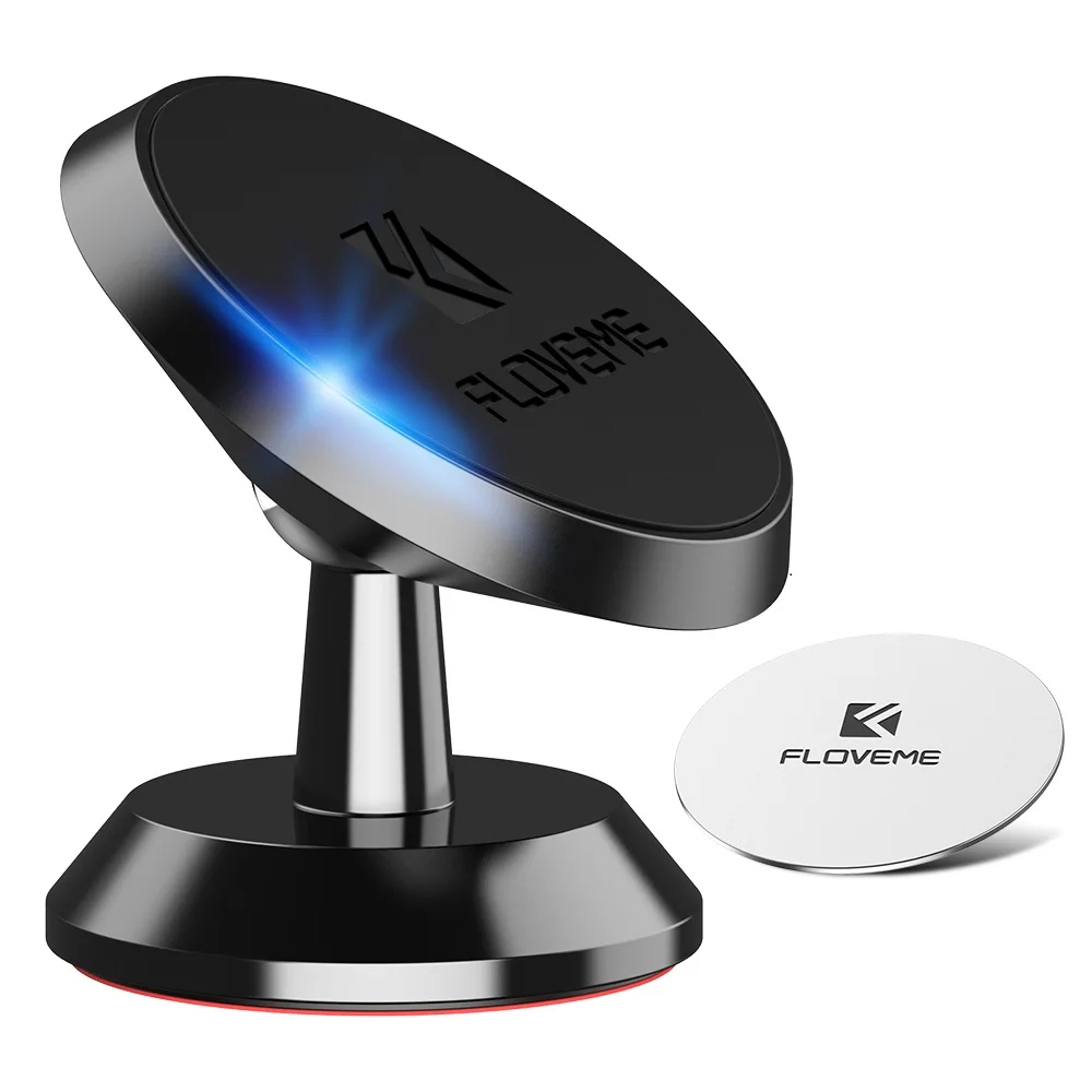 Free Shipping 1 Sample OK FLOVEME 360 Strong Magnetic Car Phone Holder Custom logo Phone Holder Stand