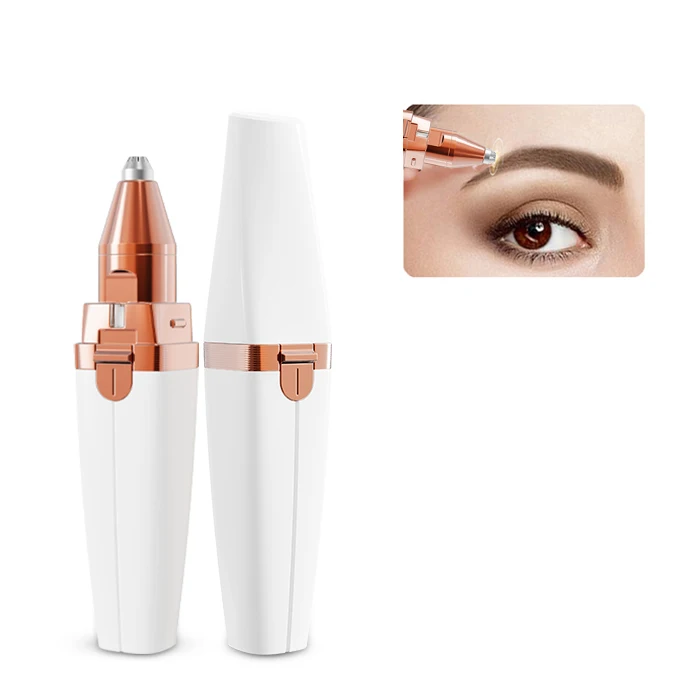 Fashionable Electric Nose Ear Hair Trimmer Eyebrow Shaver Clip Facial Hair Removal