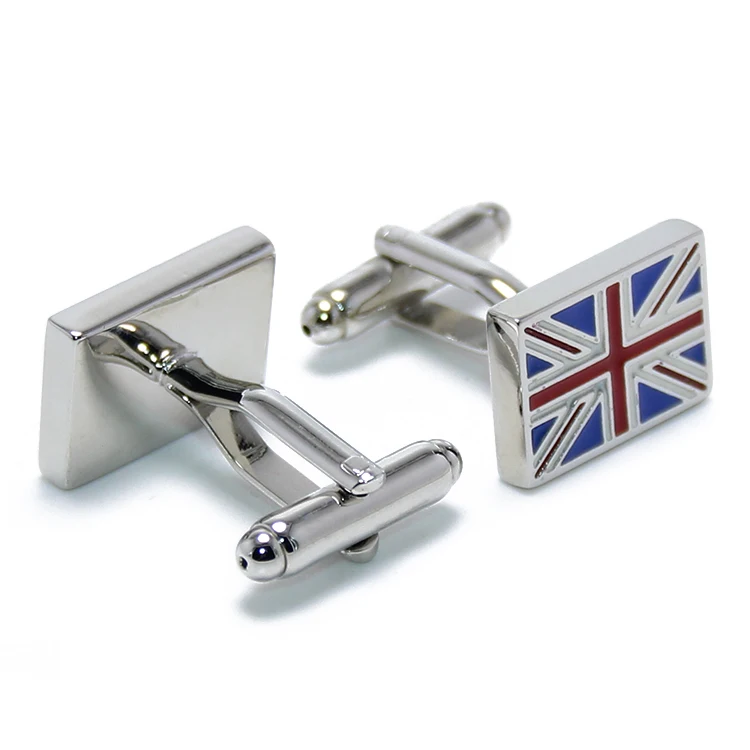 Сувениры с китайским греческим, итальянским, канадским, английским флагом, мужские запонки для рубашки, модные металлические запонки для свадьбы, вечеринки, встречи на заказ