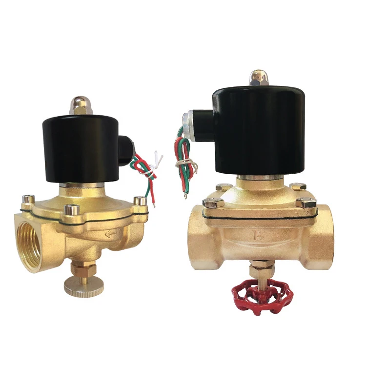 2T normally close 220v ac 2 way 1/2 inch diaphragm gas brass solenoid valve