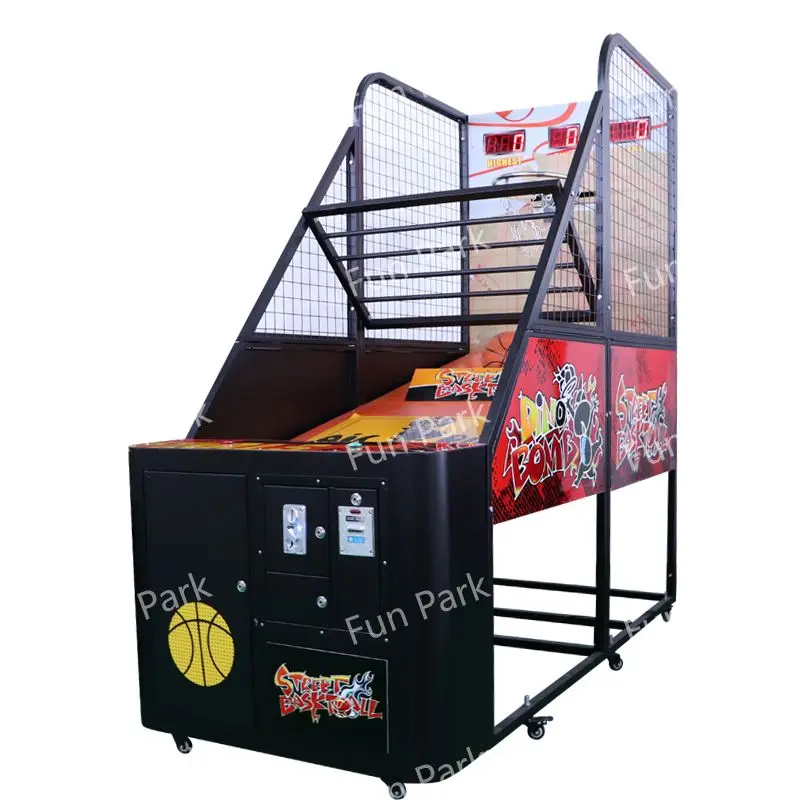 Fun Park Factory Wholesale Basketball Shooting Machine Basketball Training Machine for Indoor Game Centre