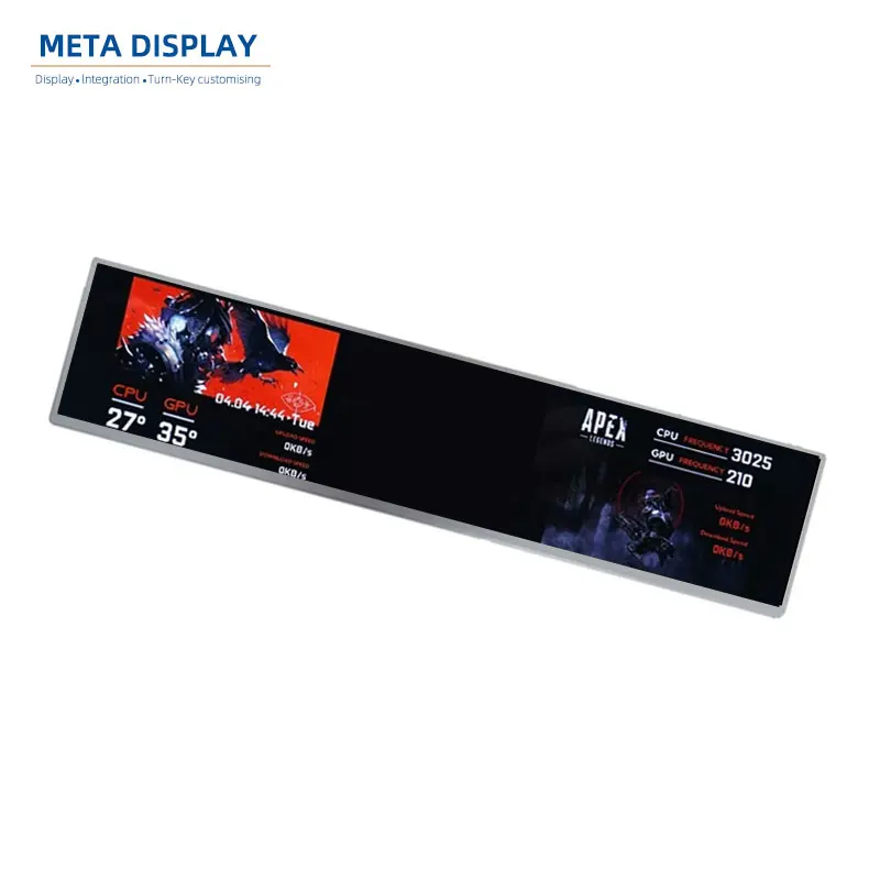 DV280FBM-NB1 BOE 28 Inch Stretched Bar Display 1920x360 LVDS High Brightness Bar LCD Display
