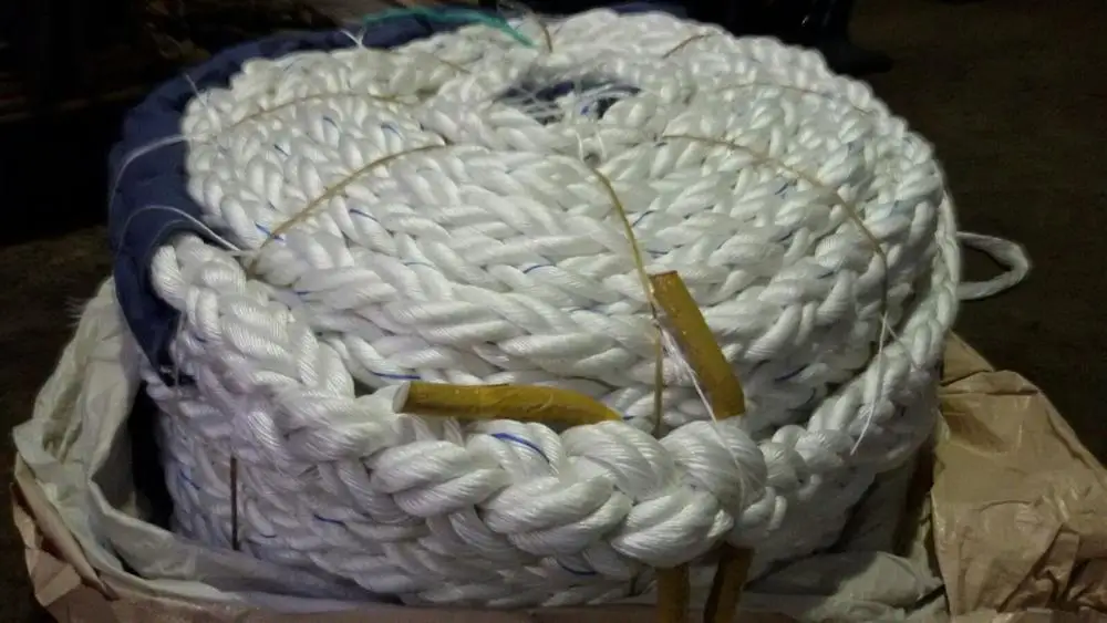 Custom OEM PP PE PA polyester 3 8 12 strands boat marine rope
