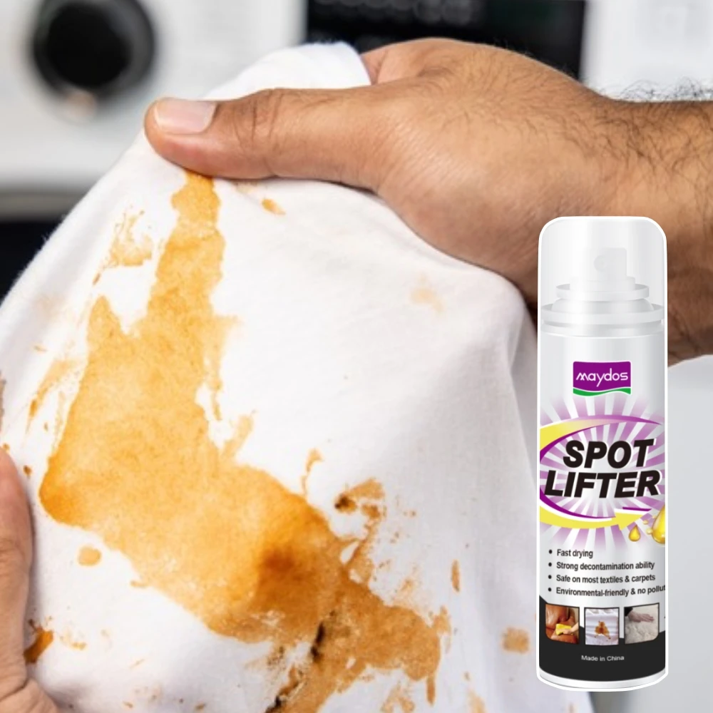 Hot selling Unique Powdered Aerosol Instant Detergent Stain Remover Spot Lifter