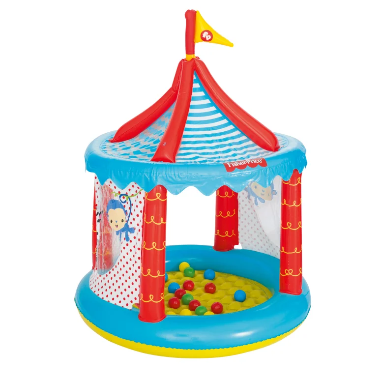 93505 Children Indoor Tent Shape Kids Inflatable Play Center Ball Pit Pool