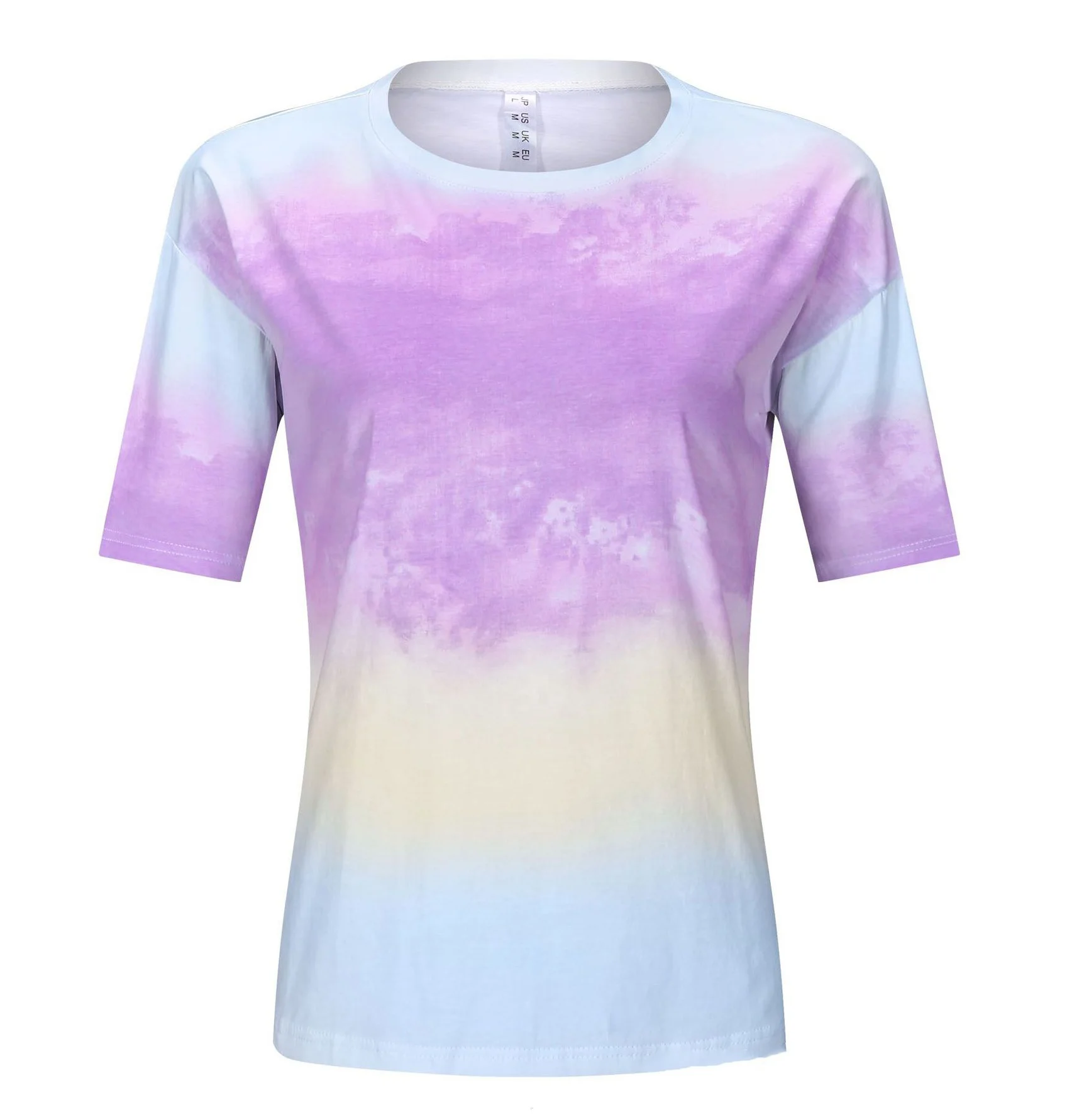 New Technique Thermochromic Fabric Temperature Color Changed Women Sensitive Clothing Female Shirt Changing Colors Summer Tshirt