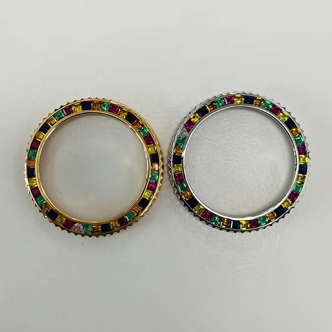 Замена керамической рамки для яхт 40 мм автоматический механизм дизайнерская Механическая Мужская рамка из нержавеющей стали 904L