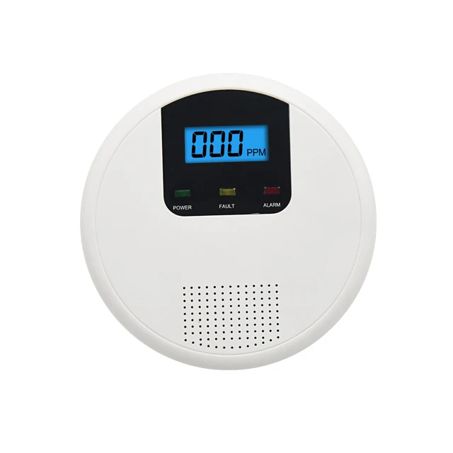 Alarm Detectors Carbon Monoxide Alarm Siren Sound Independent Co Sensor Poisoning 85db