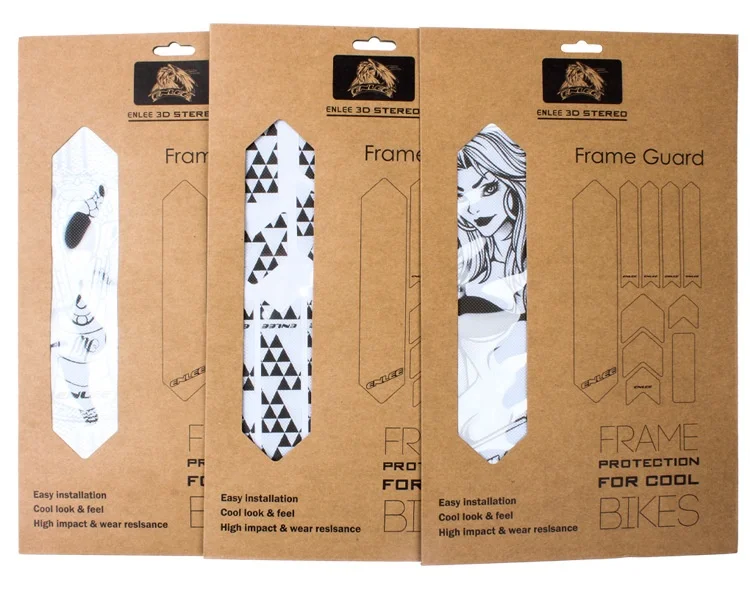 Mountain Bicycle Sticker Rack Anti-scratch Waterproof Bicycle Reflective Sticker Film 3m Fork Sticker Film