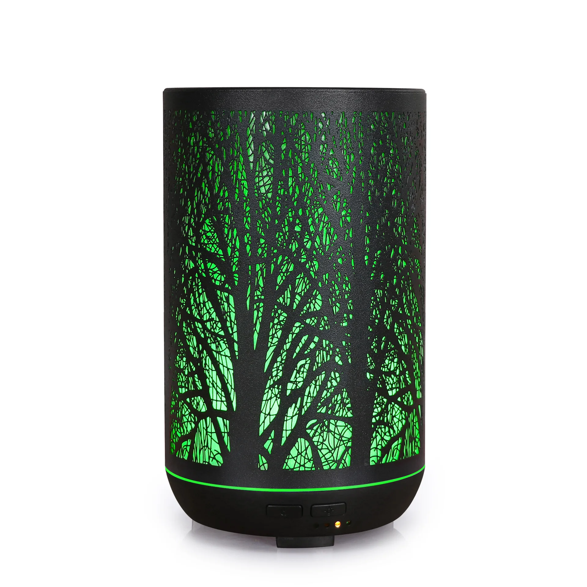 300ml Iron Metal Ultrasonic Aromatherapy Diffuser Craft Luxury Aroma Essential Oil