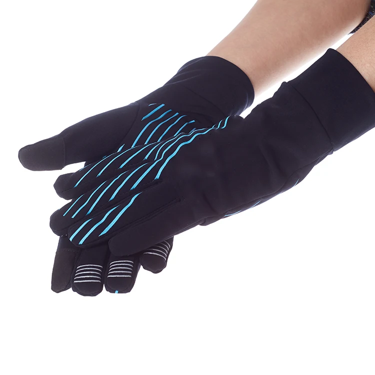 2023 Running Cycling Gloves Touch Screen Reflective Sport Gloves Men Women Cold Weather Warm Gloves