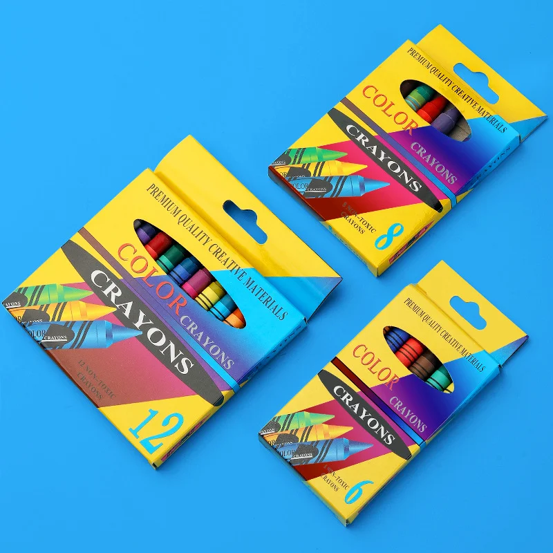 Hot Sale Crayon Graffiti Boxed Art Oil Paint Stick Colour Crayons Creative Painting Tools Crayon Set