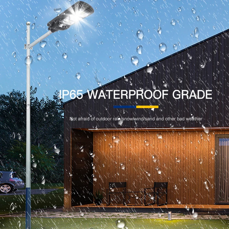 Commercial Waterproof Ip65 50w 100w 150w 200w 250w 300w Integrated All In One Solar Led Streetlight