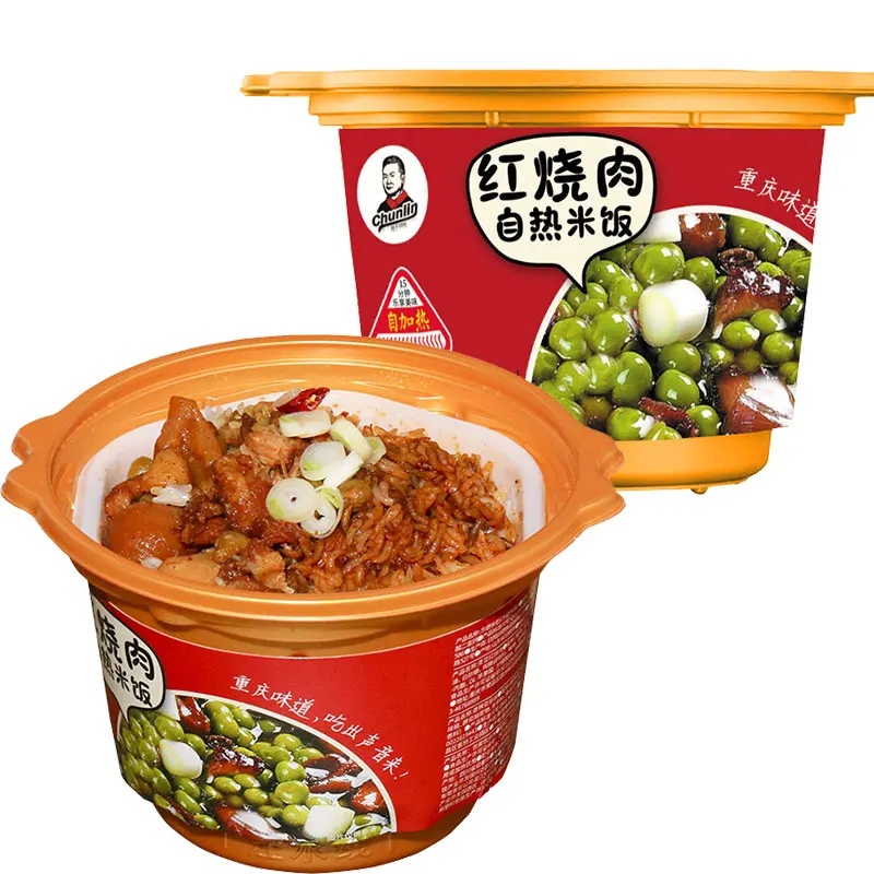 Instant Braised or Stewed Meat And Rice Hot Bulk Instant Rice