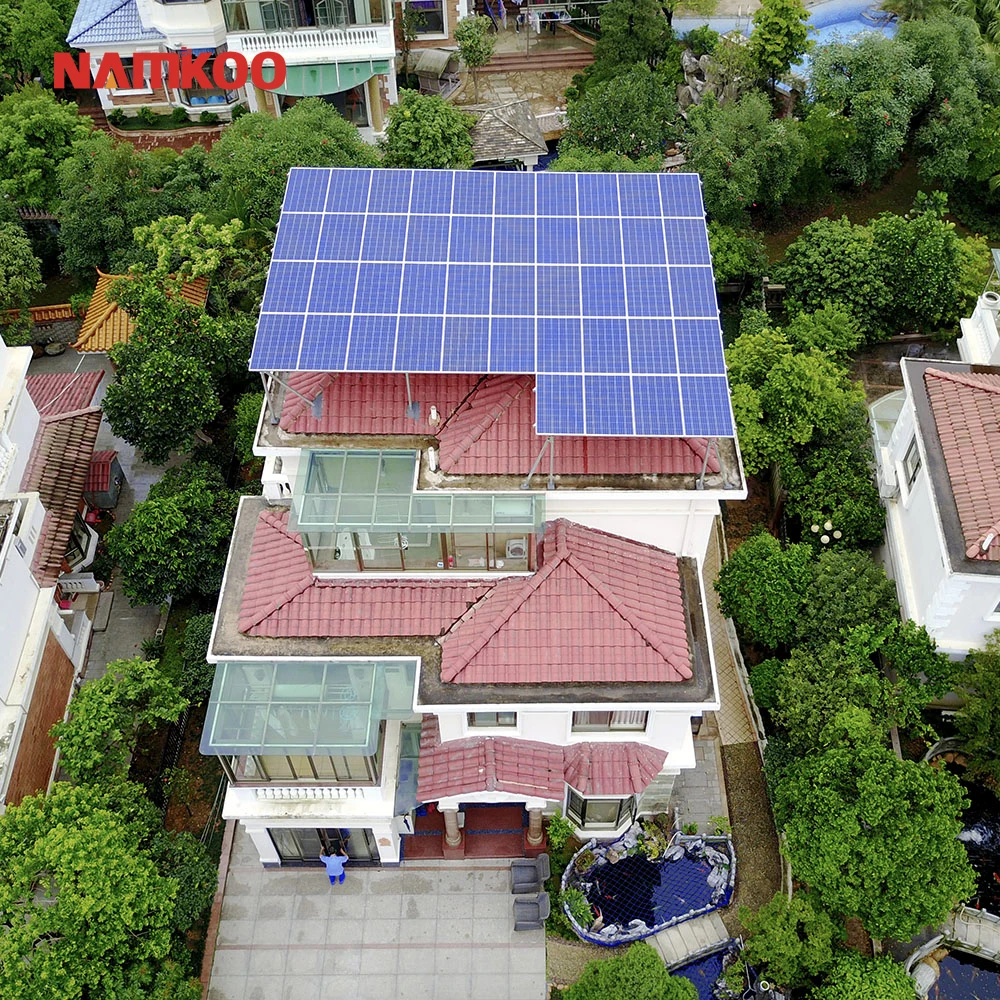 Автономная Солнечная энергия для дома жилой системы солнечной энергии 2