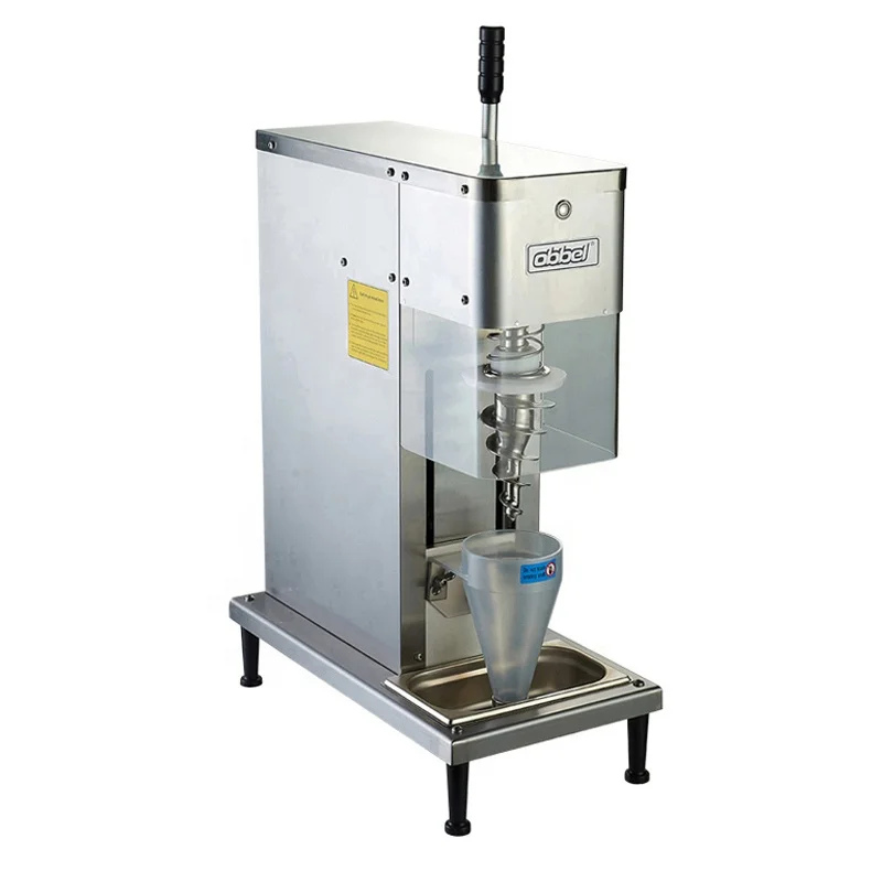 Trendy soft ice-cream machine manual commercial ice cream maker