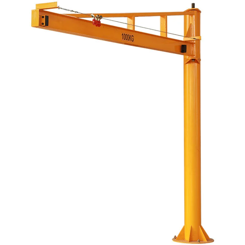 Sewing jib crane for Laser machine feeding Vacuum  Lifter With Crane lifting