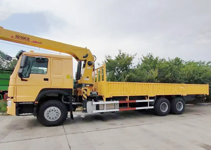 High Quality Custom Truck-Mounted Crane Tow Truck Wrecker Mounted Crane Truck With 8 Ton Crane