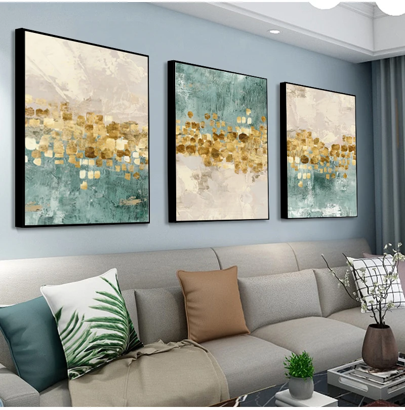 Home Living Room Home Decor Nordic Picture  Poster Abstract  modern wall decor art prints