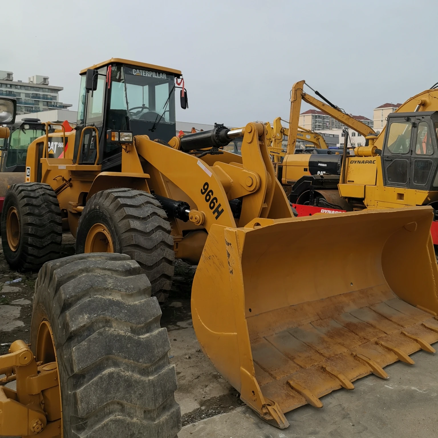 Used Free Shipping Komatsu second hand machinery for sale Top Brand Caterpillar 966F 966h 966GGood Machine Wheel Loader for Sale