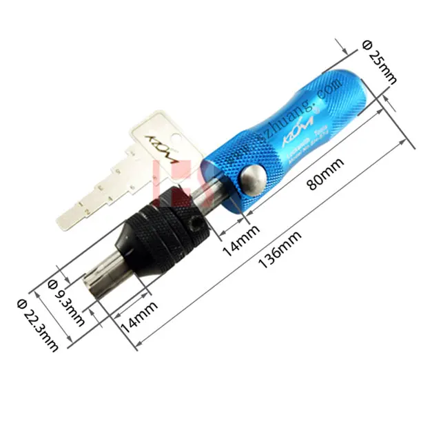 Расширенный Южной Кореи KLOM замки инструмент 7-контактный трубчатая Замочная отмычка набор