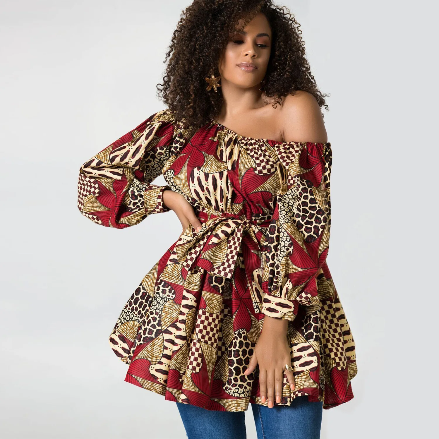 African ethnic tribal dress for women